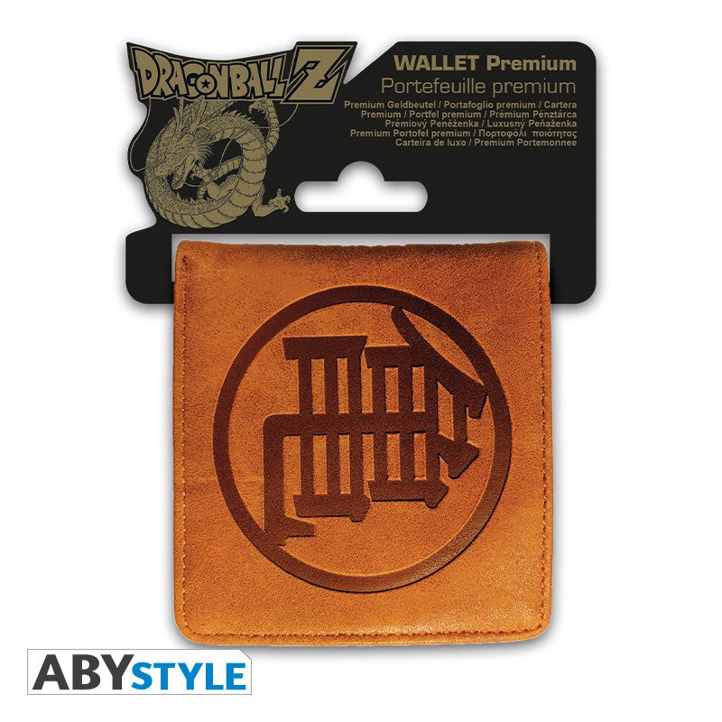 Dragon Ball Z portemonnee met Turle School logo in officiële ABYstyle verpakking