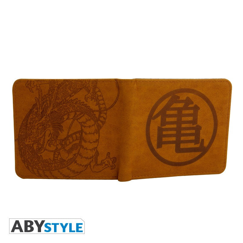 Beiden achterkanten van de Dragon Ball Z portemonnee Kame en Shenron symbool