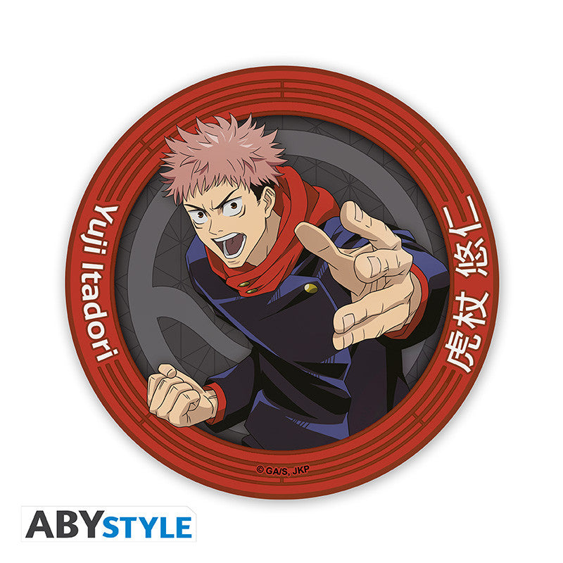 bovenkant keramische onderzetter Yuji Itadori Jujutsu Kaisen