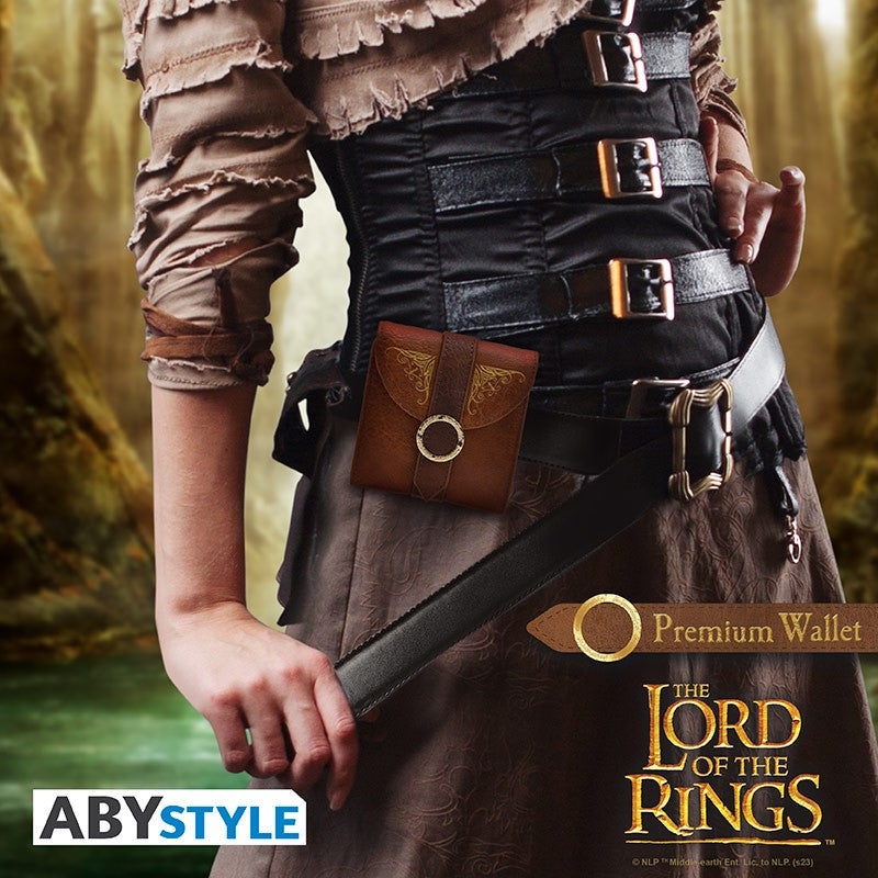 Cosplay premium Lord of the Rings portemonnee aan de riem van iemand