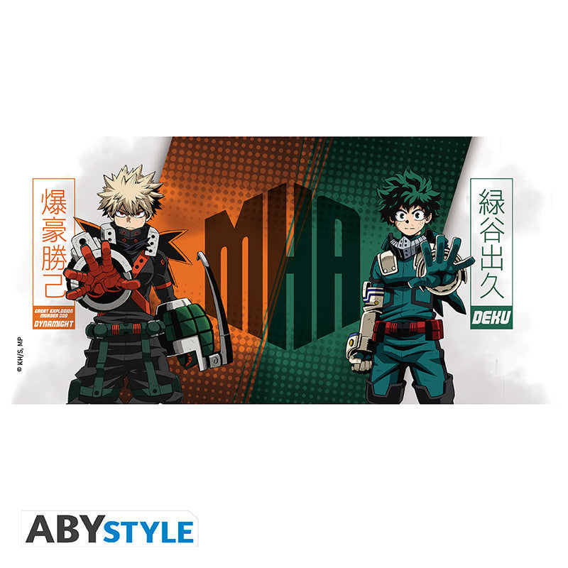Volledige weergave van mok My hero Academia met Deku en Bakugo