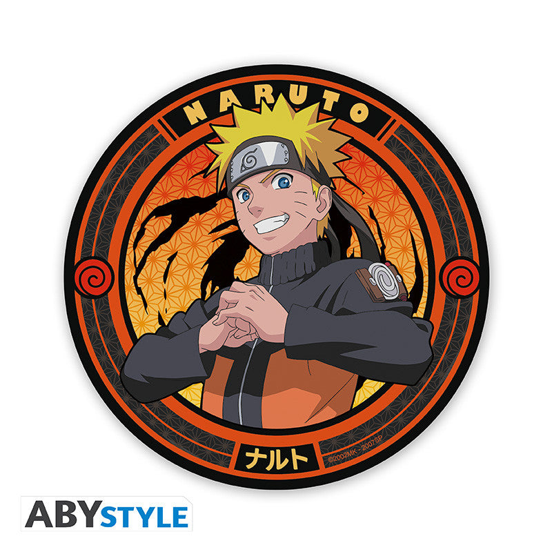 Bovenkant Naruto onderlegger gemaakt van keramiek