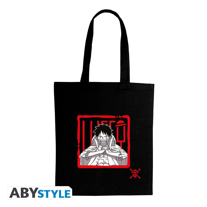 One Piece katoenen draagtas Luffy