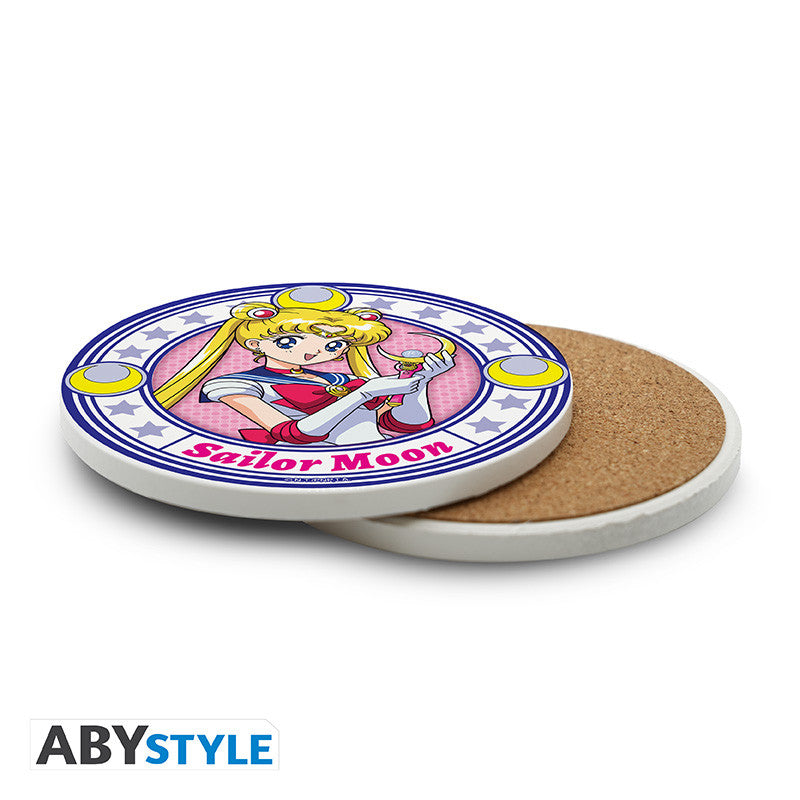 Sailor moon onderzetter twee stuks