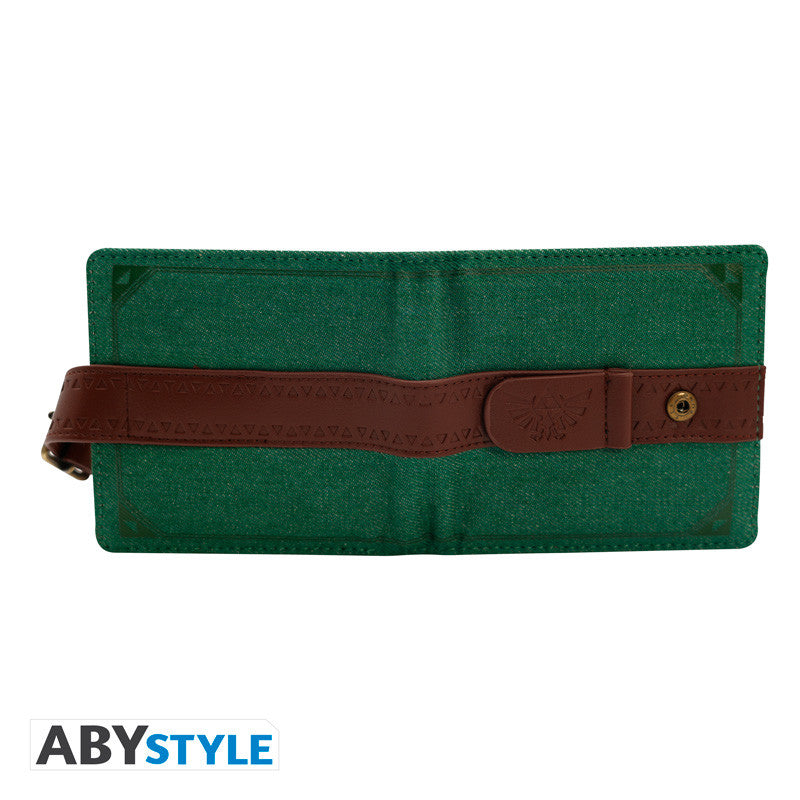 Opengevouwen portemonnee stijl Legend of Zelda kostuum link